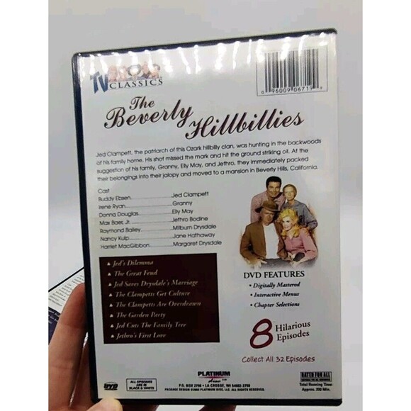 The Beverly Hillbillies TV Classics Lot Of 2 DVDs 16 Episodes Fullscreen 6+hrs - Picture 5 of 12